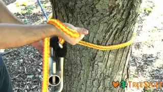 How to tie a Cow Hitch or Timber Hitch on a Port-a-Wrap