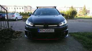 Golf 6 Led lights front mask (grill)