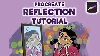 How to Make a Mirrored Effect in Procreate | Penny Proud as a Cadillac Cartoon | Cadillac Cartoonz