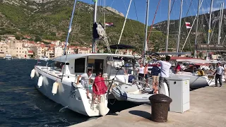 Croatia cat mooring the right way