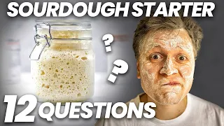 TOP 12 SOURDOUGH STARTER QUESTIONS AND ANSWERS