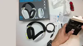 Unboxing Logitech Wireless Gaming Combo