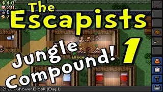 The Escapists | S3E01 "Welcome to the Jungle!" | Day 1 Walkthrough