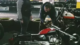 Техника поднятия мотоцикла