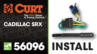 Trailer Wiring Install: CURT 56096 on a Cadillac SRX
