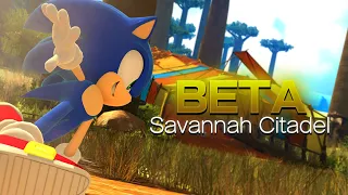 BETA Savannah Citadel Recreated in Sonic Generations!