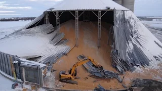 1 6 MILLION BU  BIN COLLAPSE AND RECOVERY OPERATION