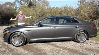 The 2020 Genesis G90 Ultimate Is a Bargain Luxury Sedan