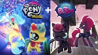 Custom LPS Princess Skystar & Tempest Shadow || My Little Pony + Littlest Pet Shop Mashup