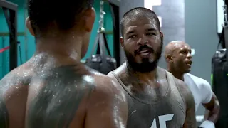 Henri Hooft and Tyrone Spong make magic on the pads