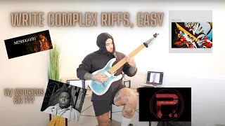 3 Easy Ways To Write Complex Music (Metal/Djent/Death Metal)