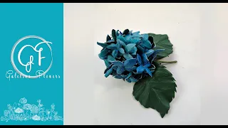 Video Tutorial "Leather Hydrangea", Trailer #hydrangea#leatherflower#flowermaking#millinery#diy