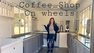 Coffee shop on wheels full tour