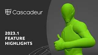 Cascadeur 2023.1 Feature Highlights