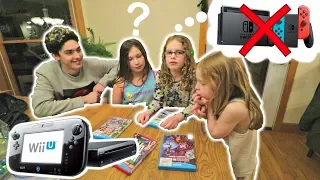 Am I the worst brother for getting them a Wii U instead of the Switch?? (REACTION!)