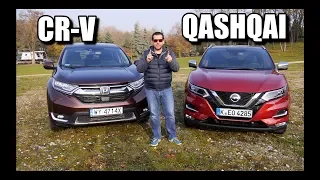 Honda CR-V kontra Nissan Qashqai (PL) - który kompaktowy crossover jest lepszy?