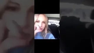 Candice King singing baby shark🤣❤