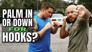 The Right Way to Throw Hooks: Palm In or Palm Down? | Also Push Kick is Better Than Snap Kick