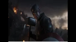 Captain America Lifts Thor's Hammer Mjolnir Scene - AVENGERS 4 ENDGAME (2019)