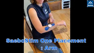 SaeboStim One Electrode Placement : Arm
