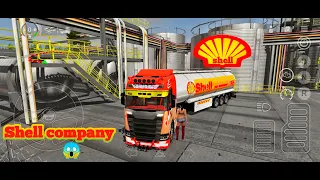 Universal truck simulator || transporting gas from Rosenheim to ebersberg (full journey)