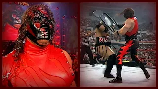 An Angry Kane Destroys Rikishi & Too Cool (Original Inverted Attire Last Worn)! 8/20/00