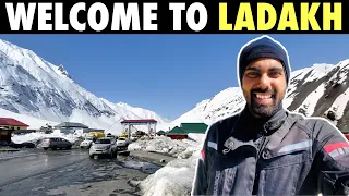 finally LADAKH me entry hogayi | Reached LEH | LADAKH RIDE 2022 | DRAS to LEH | IndiaRide Ep-59