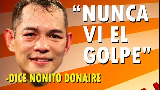 "ES el GOLPE MAS Fuerte Que ME HAN DADO", dice Nonito Donaire