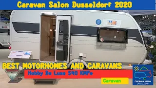 2021 Hobby De Luxe 540 KMFe Wohnwagen Short Preview Dusseldorf Caravan Salon