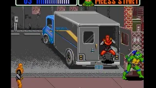 Mega Drive Longplay [498] Teenage Mutant Ninja Turtles: The Hyperstone Heist