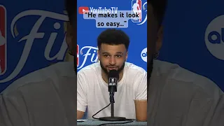 “He’s a special, special player” - Jamal Murray On Jokic’s Game 3 👏 | #Shorts