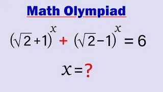 Math Olympiad | A Nice Exponential Problem | 90% Failed to solve !