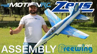 Freewing 90mm Zeus EDF Sport Jet Assembly | Motion RC