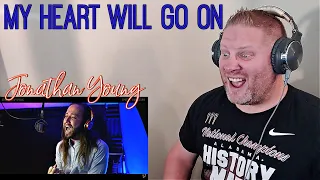 My Heart Will Go On - Titanic // Celine Dion (METAL cover by Jonathan Young) REACTION