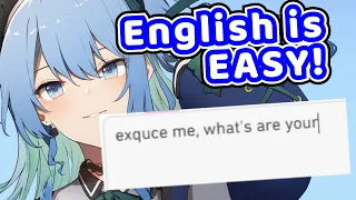 Suisei CLAIMS She is Good At English and Got Destroyed By Duolingo【Hololive | Hoshimachi Suisei】