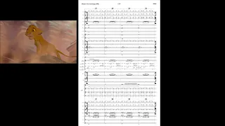 The Lion King - 5M10 Stampede Pt. 1 - Cover With Sheet Music (Full Score)