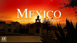 Mexico 4K Relaxation Film | Cancun Beaches Video | Tulum & Puerto Vallarta  with Ambient Relax Music