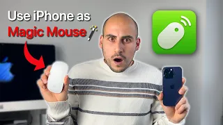 How to turn iPhone in Magic Mouse!