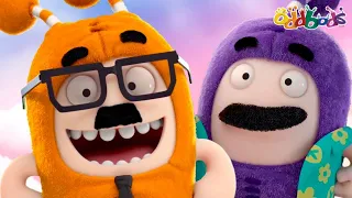 Oddbods | NEW | DAD'S SURPRISE VISIT! | Funny Cartoons For Kids