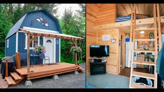 Alaskan 12x16 Shed Tiny House - Living In Style On A Budget
