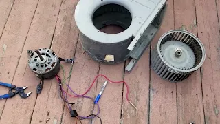 How to troubleshoot and replace an HVAC blower motor or run capacitor