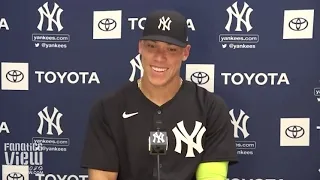 Aaron Judge on Yankees Rotation: "I Don't Think I've Been on a Team That's Had This Much Depth"