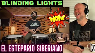 Drum Teacher Reacts: El Estepario Siberiano | BLINDING LIGHTS - THE WEEKND | DRUM COVER