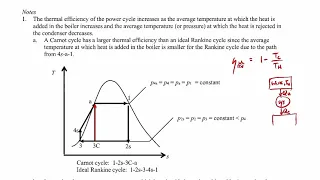 Thermodynamics I - The Rankine Cycle