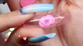 |Nail Art| |Frozen Flower|