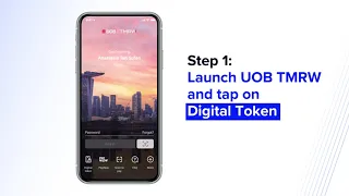 How to set up Digital Token on UOB TMRW