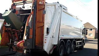 Dennis Eagle Olympus Bin Lorry Collecting General Waste