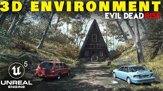 Evil Dead Rise 3D Environment Tutorial UNREAL ENGINE 5