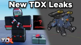 TDX LEAKS #19 (Nightmare Grenadier Model & Eradicator Dog Animation) - Tower Defense X Roblox
