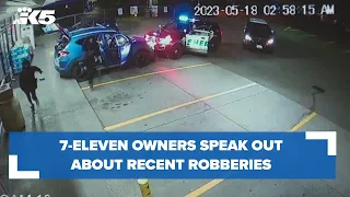 7-Eleven owners speak out about rash of robberies
